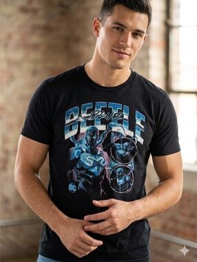 DC Comics Blue Beetle Graphic Men's Tee